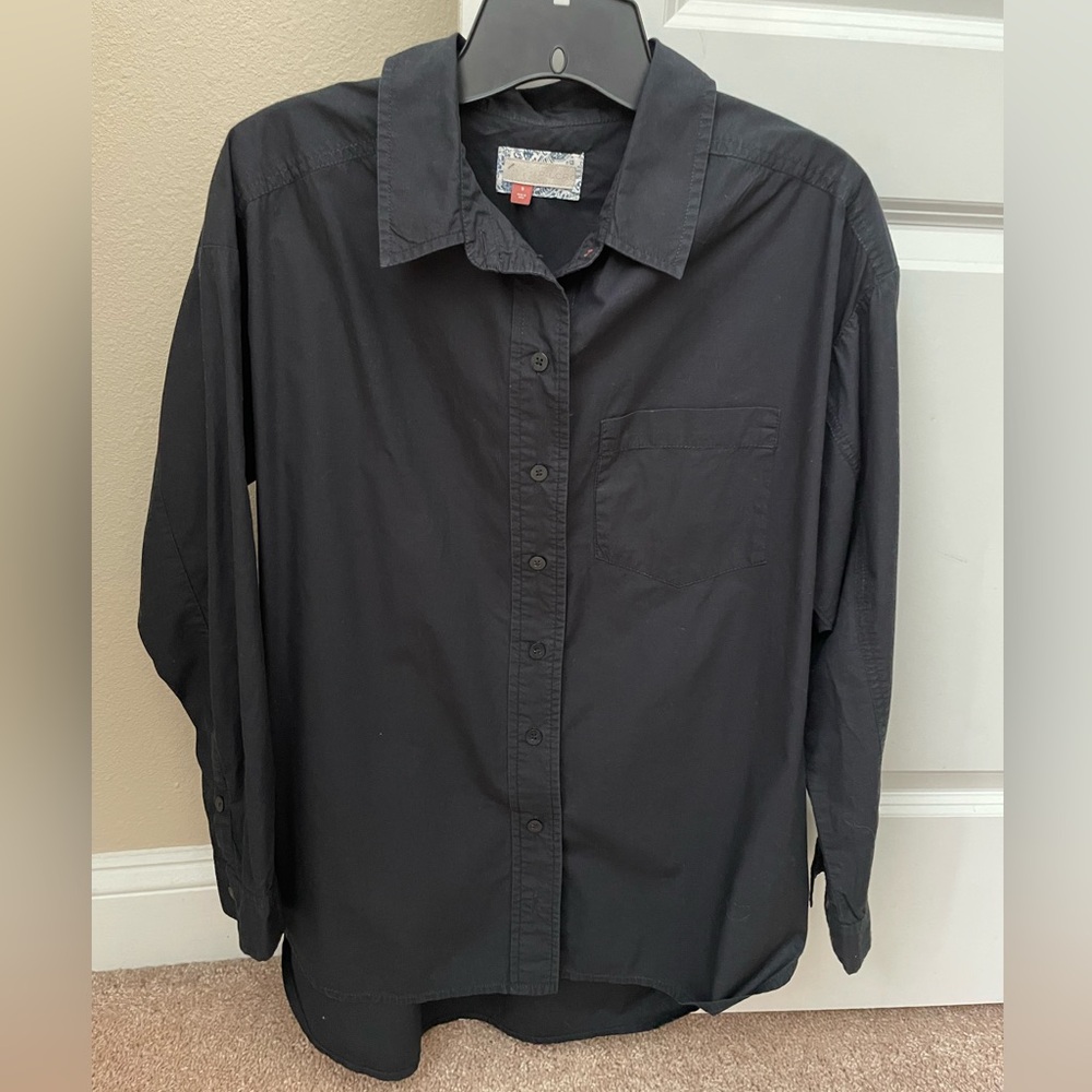 Pilcro by Anthropologie Oversized Button Down Shirt